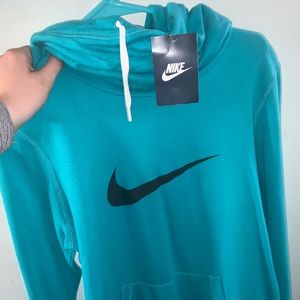 Nike swoop-neck hoodie